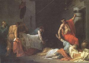 Jean-Germain  Drouais Marius Imprisoned at Minturnae (mk05)